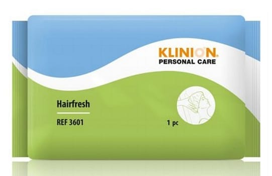 Klinion, Shampoohætte til hårvask uden brug af vand