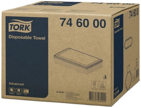 Tork Advanced, 5-lags håndklæde i dispenser