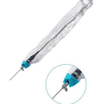 P3 kameraovertræk, med elastisk tip, teleskopisk foldet, steril, 165 mm x 2500 mm