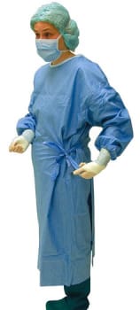 Nobadress, Perfect, forstærket OP kittel, steril,115 cm, medium