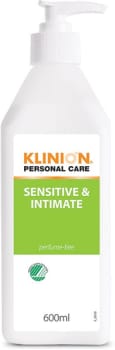 Klinion, Sensitive&Intimate wash, 600 ml