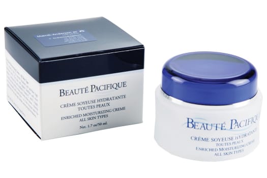 Beaute Pacifique, Crème Soyeuse Hydratante til alle hudtyper, krukke, 50 ml