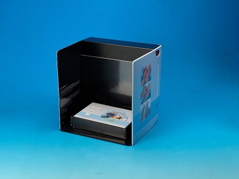 Dermalite, UV boks incl.2 x 10 ml Visirub, 35x35x10,8 cm