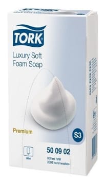 Tork Premium, skumsæbe med parfume, S3, luksus, 800 ml