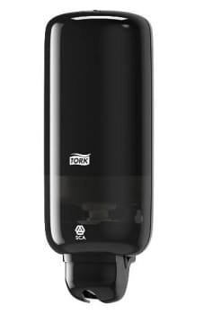 Tork, dispenser til premium sæbe S1, sort, 1000 ml