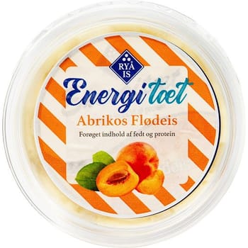 RYÅ IS, abrikos flødeis, energitæt, 70 g