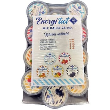 RYÅ IS, mix af smag, Energitæt, 70 g