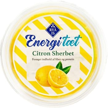 RYÅ IS, citron sherbet, energitæt, 70 g