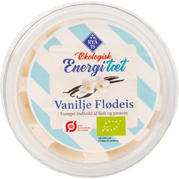 RYÅ IS, ØKO vanilje flødeis, energitæt, 70 g
