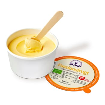 Skarø, passionsfrugt, øko protein is, 75 g, 75 g