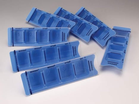 Wiegand, ugesæt nr. 1, 7 æsker med ugedag