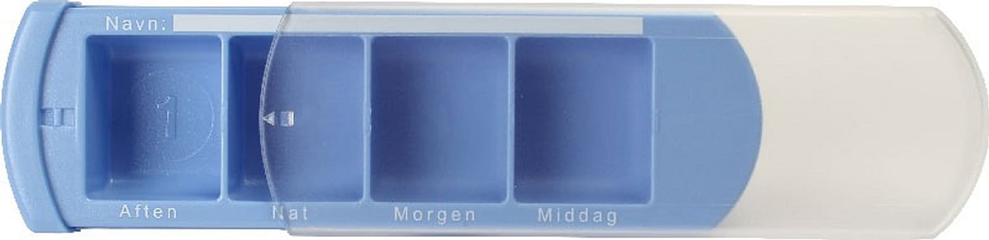 Medinizer, bund+låg, aften-nat-morgen-middag