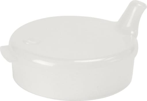 Mediq tudkoplåg, klar, lille åbning, passer til 7752070, Ø 7 mm