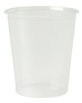 Mediq, medicinbæger med graduering, natur, plast, 30 ml