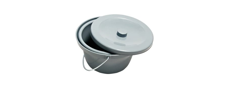 ADL, toiletspand til polstret toiletstol, 7900198