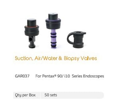 GA Health, Andorate Valve Set of 3 for Pentax, steril