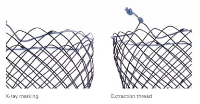 Micro-Tech, Duodenal Stent part-covered, TTS, Introduc 180 cm, Ø 20 mm L: 100 mm
