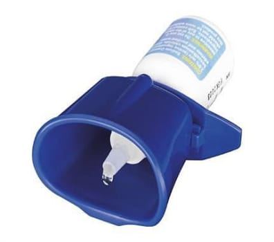 Autodrop, flaskeholder til øjendrypning