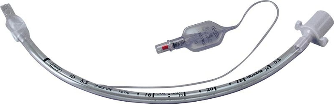 Portex, trachealtube med cuff, Murphy, steril, 10 mm