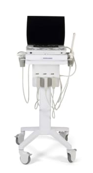 Sonoscanner, Ondina ultralydsscanner 15in HD skærm, med 2 prober
