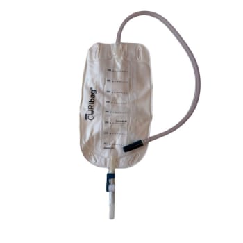 CURIbag Flerkammer, benpose, 50cm just.slange, drejeventil, NW, 500 ml