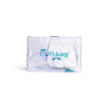 CURIbag, benpose, 30cm slange, drejeventil, NW, 600 ml
