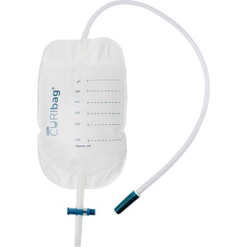 CURIbag, benpose, 30cm slange, krydsventil, NW, 600 ml