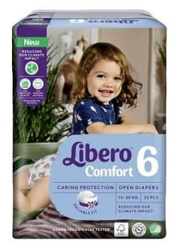 Libero Comfort, bukseble extra large, str. 6, 13-22 kg