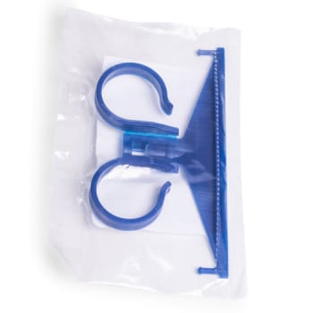 CURIbag, urinposestativ, blå