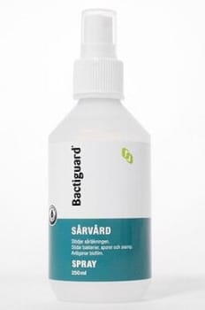 Bactiguard wound care, Antimikrobiel sårskyllevæske m. spray, 250 ml