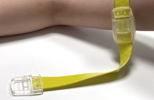 Kimetec, silikone staserem, énhåndsbetjent, gul