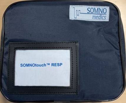 SOMNOmedics, taske, blå til SOMNOtouch RESP