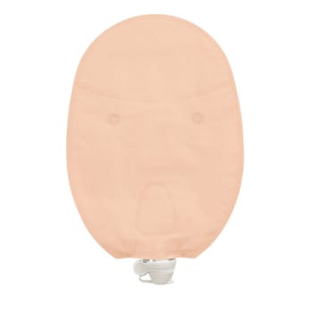 NovaLife TRE 1 Soft Convex, 1-dels urostomipose, Mini, vindue, beige, klipbar, Ø 15-24 mm