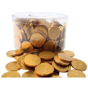 Chokolade, Guldmønter, 33 mm