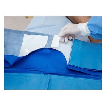 365, splitlagen med klæb, 20 x 80 cm, 3-lag, engangs, 200 cm x 260 cm