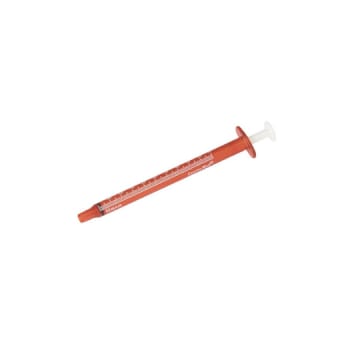 Amber, sprøjte orange, usteril, 1 ml