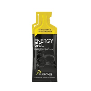 Pure Power, energy gel, Citrus/grøn the, brev, 40 g