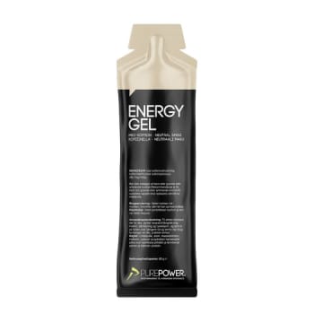 Pure Power, energy gel med koffein, Neutral smag, brev, 60 g