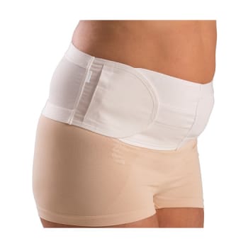 Corsinel, brokbælte, hvid, højde: 15 cm, omkr: 78-90 cm, small