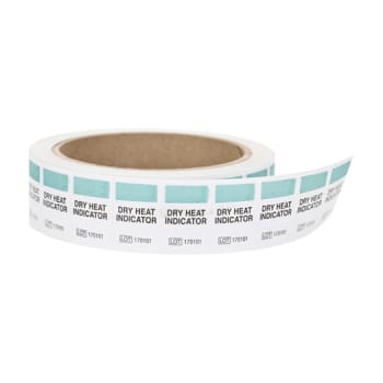 SSI, temperatur test til tør varme sterilisation, label