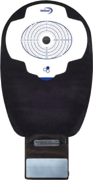 Aurum Plus ileostomi, Midi, sort, hul 13-60x80 mm, med Manuka honning