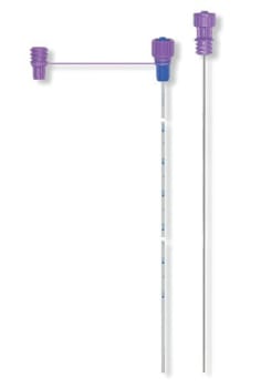 Flocare, nasogastrisk sonde, 110 cm, sort, steril, ch 10