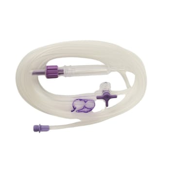 Amika, enteralsæt til pumpe m/dråbekammer, steril, 1 stk
