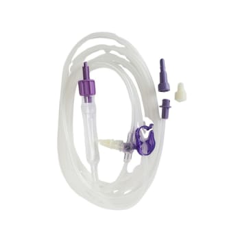 Amika, enteralsæt til pumpe m/dråbekammer, steril, 1 stk