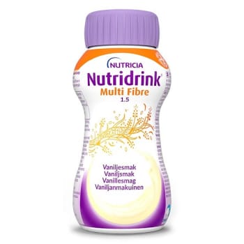 Nutridrink Multi Fibre, vanilje, 200 ml