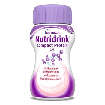 Nutridrink Compact Protein, jordbær, 125 ml