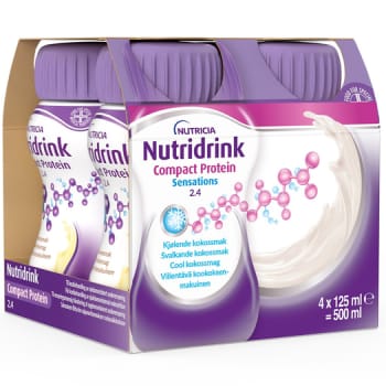 Nutridrink Compact Protein Sen, cool kokos, 125 ml