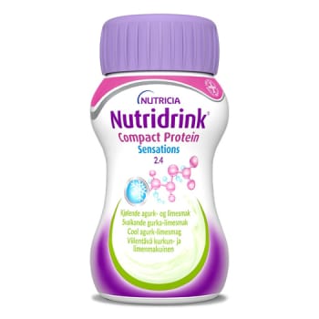 Nutridrink Compact Protein Sen, cool agurk/lime, 125 ml