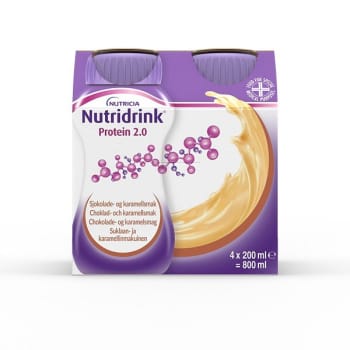 Nutridrink Protein 2.0, chokolade/karamel, 200 ml