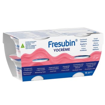 Fresubin Yocreme, dessert hindbær, 125 g